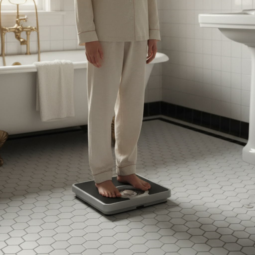 Mechanical Bathroom Scale – Classic Analog Weight Tracker