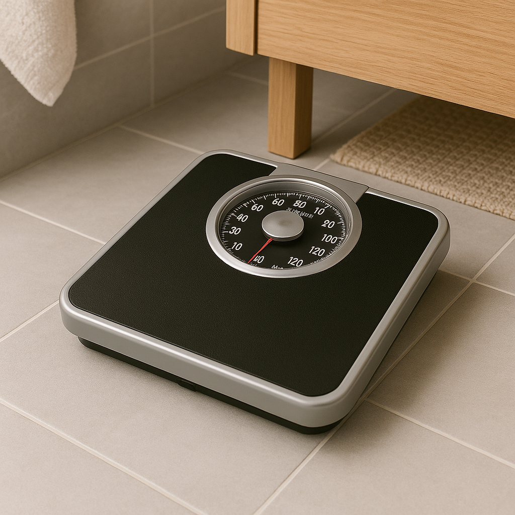 Mechanical Bathroom Scale – Classic Analog Weight Tracker